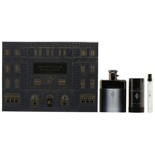 Ralph Lauren Men's Ralph's Club 3pcs EDT Gift Set Fragrances (Wholesale) - Luxurious Fragrance Available Online in Hong Kong & China