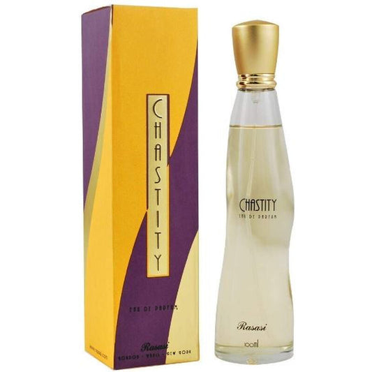 Rasasi Ladies Chastity Pour Femme EDP Spray 3.4 oz Fragrances - Luxurious Fragrance Available Online in Hong Kong & China
