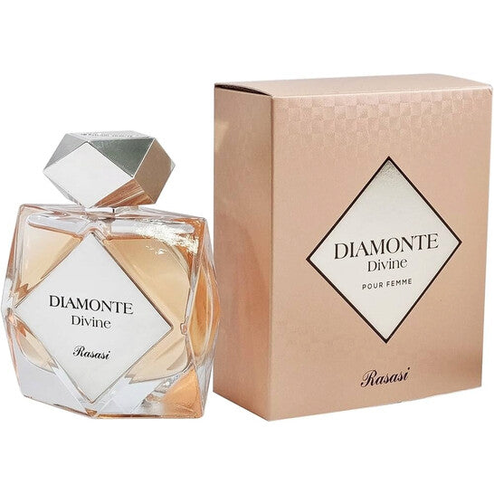 Rasasi Ladies Diamonte Divine EDP Spray 3.4 oz Fragrances - Luxurious Fragrance Available Online in Hong Kong & China