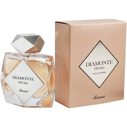 Rasasi Ladies Diamonte Divine EDP Spray 3.4 oz Fragrances - Luxurious Fragrance Available Online in Hong Kong & China