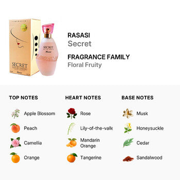 Rasasi Ladies Secret EDP 2.5 oz (Wholesale) - Luxurious Fragrance Available Online in Hong Kong & China