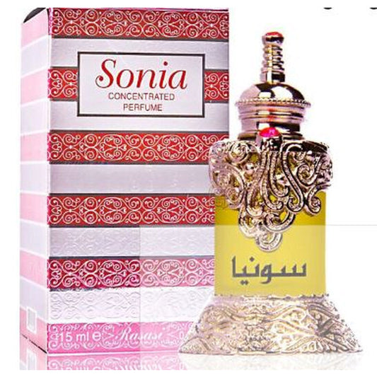 Rasasi Ladies Sonia Perfume Oil 0.5 oz Fragrances - Luxurious Fragrance Available Online in Hong Kong & China