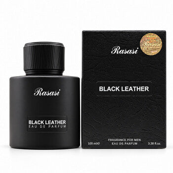 Rasasi Men's Black Leather EDP Spray 3.38 oz Fragrances (Wholesale) - Luxurious Fragrance Available Online in Hong Kong & China