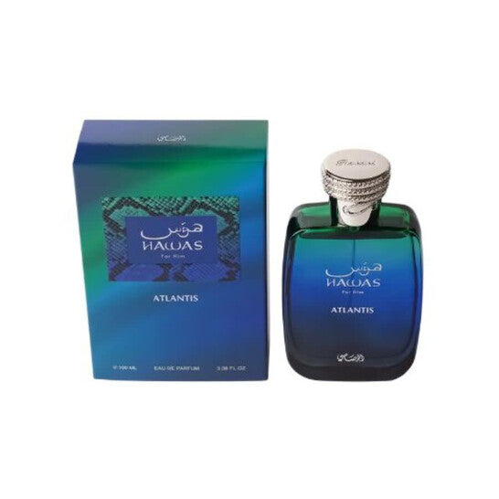 Rasasi Men's Hawas Atlantis EDP Spray 3.38 OZ Fragrances - Luxurious Fragrance Available Online in Hong Kong & China