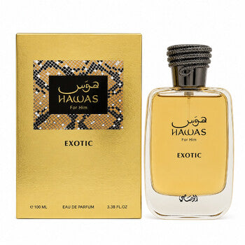 Rasasi Men's Hawas Exotic EDP Spray 3.4 oz Fragrances (Wholesale) - Luxurious Fragrance Available Online in Hong Kong & China