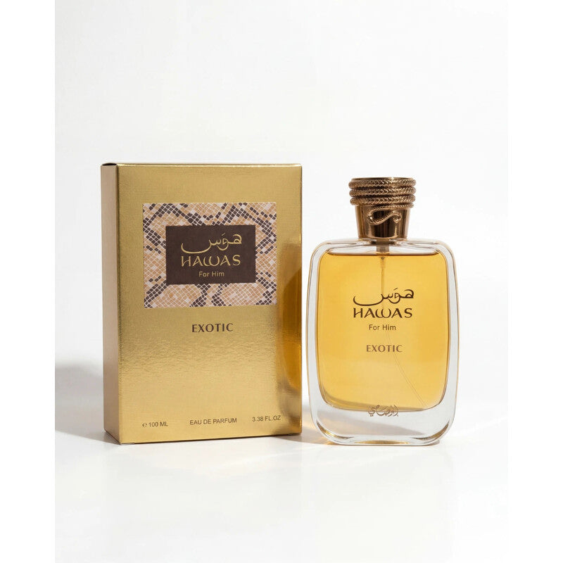 Rasasi Men's Hawas Exotic EDP Spray 3.4 oz Fragrances (Wholesale) - Luxurious Fragrance Available Online in Hong Kong & China