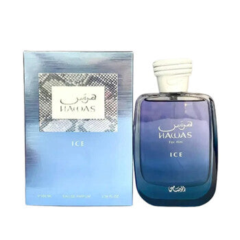 Rasasi Men's Hawas Ice Eau De Perfume Spray 3.38 oz Fragrances (Wholesale) - Luxurious Fragrance Available Online in Hong Kong & China