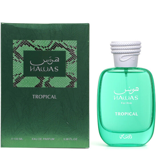 Rasasi Men's Hawas Tropical EDP Spray 3.3 oz Fragrances (Wholesale) - Luxurious Fragrance Available Online in Hong Kong & China