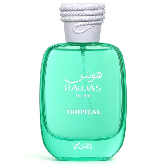 Rasasi Men's Hawas Tropical EDP Spray 3.3 oz (Tester) Fragrances  - Luxurious Fragrance Available Online in Hong Kong & China