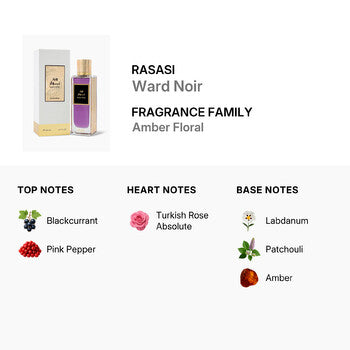 Rasasi Men's Ward Noir EDP Spray 6.7 oz (Wholesale) - Luxurious Fragrance Available Online in Hong Kong & China