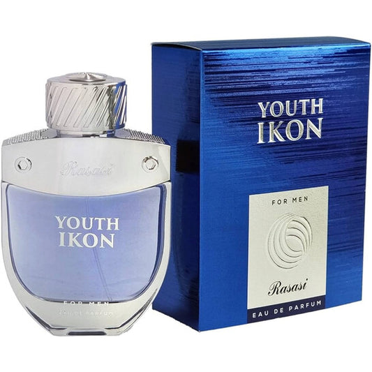 Rasasi Men's Youth Ikon EDP Spray 3.4 oz Fragrances - Luxurious Fragrance Available Online in Hong Kong & China