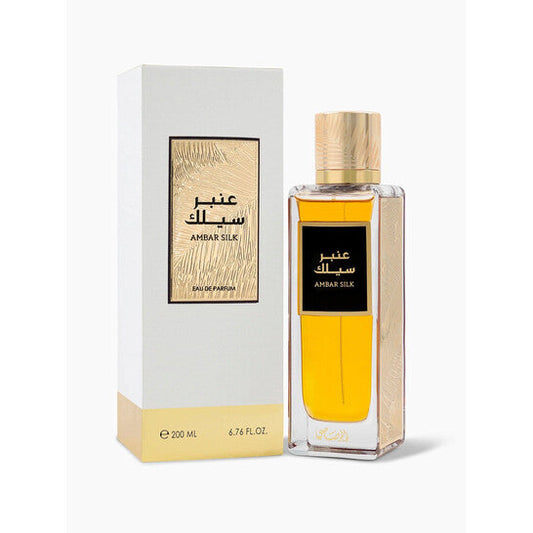 Rasasi Unisex Amber Silk EDP Spray 6.76 oz Fragrances (Wholesale) - Luxurious Fragrance Available Online in Hong Kong & China