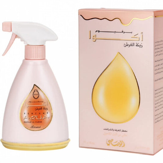 Rasasi Unisex Aqua Zeenat Al Farsh Mist 12.6 oz - Luxurious Fragrance Available Online in Hong Kong & China