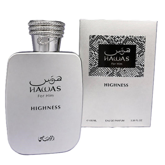 Rasasi Men's Hawas Highness EDP Spray 3.4 oz Fragrances - Luxurious Fragrance Available Online in Hong Kong & China