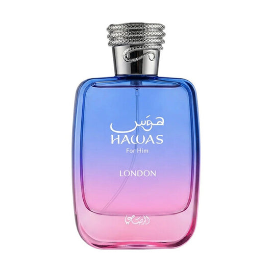 Rasasi Unisex Hawas London EDP Spray 3.4 oz Fragrances - Luxurious Fragrance Available Online in Hong Kong & China