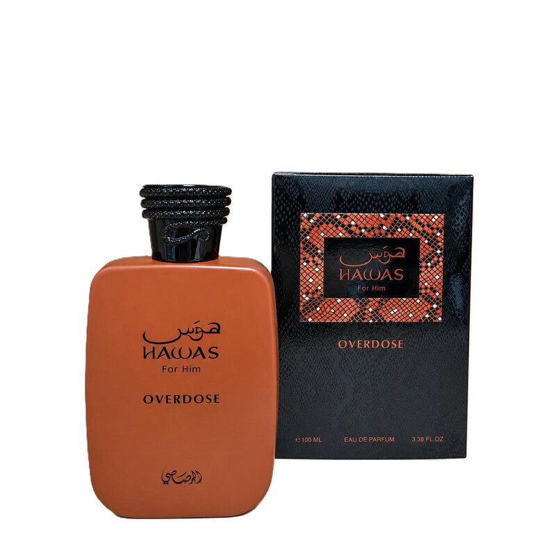 Rasasi Men's Hawas Overdose EDP Spray 3.4 oz Fragrances (Wholesale) - Luxurious Fragrance Available Online in Hong Kong & China