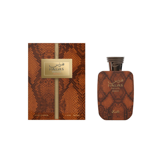 Rasasi Unisex Hawas Private Dulce 3.3 oz Fragrances - Luxurious Fragrance Available Online in Hong Kong & China