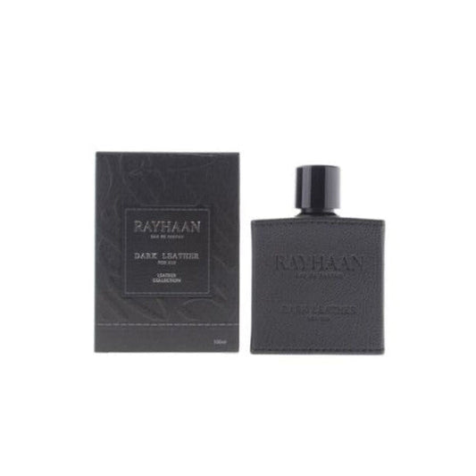 Rayhaan Men's Dark Leather EDP Spray 3.38 oz Fragrances (Wholesale) - Luxurious Fragrance Available Online in Hong Kong & China