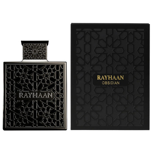 Rayhaan Men's Obsidian EDP Spray 3.3 oz Fragrances - Luxurious Fragrance Available Online in Hong Kong & China
