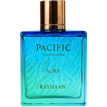 Rayhaan Men's Pacific Aura EDP Spray 3.4 oz Fragrances (Wholesale) - Luxurious Fragrance Available Online in Hong Kong & China