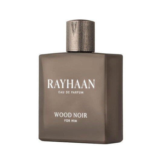 Rayhaan Men's Wood Noir EDP Spray 3.4 oz - Luxurious Fragrance Available Online in Hong Kong & China