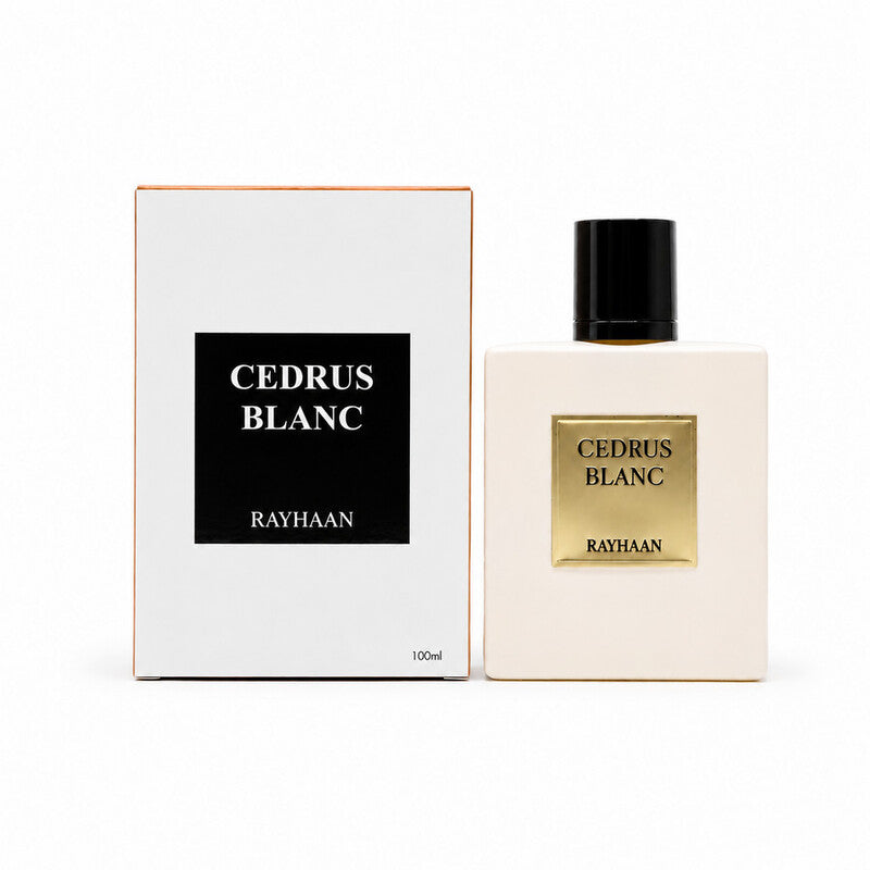 Rayhaan Unisex Cedrus Blanc EDP Spray 3.4 oz Fragrances - Luxurious Fragrance Available Online in Hong Kong & China