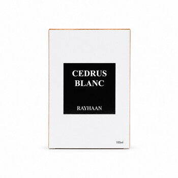 Rayhaan Unisex Cedrus Blanc EDP Spray 3.4 oz Fragrances (Wholesale) - Luxurious Fragrance Available Online in Hong Kong & China