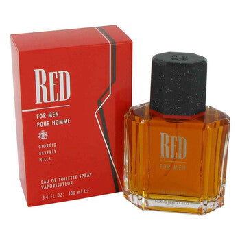 Giorgio Beverly Hills Red by Giorgio Beverly Hills for Men EDT Spray 3.4 oz (M) - Luxurious Fragrance Available Online in Hong Kong & China