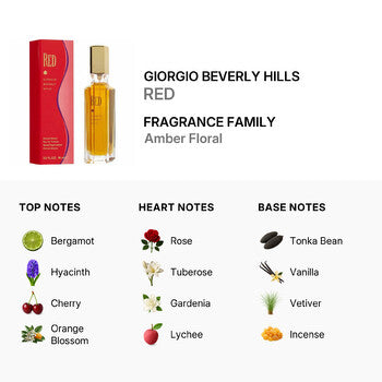 Giorgio Beverly Hills Red / Giorgio B. Hills EDT Spray 3.0 oz (w) - Luxurious Fragrance Available Online in Hong Kong & China