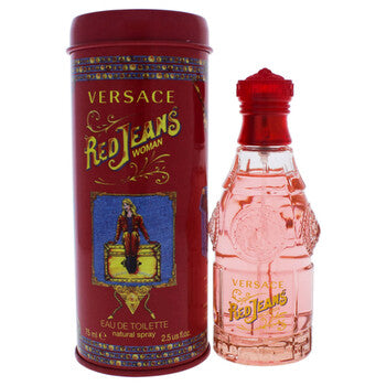 Versace Red Jeans Versus by Versace EDT Spray 2.5 oz - Luxurious Fragrance Available Online in Hong Kong & China