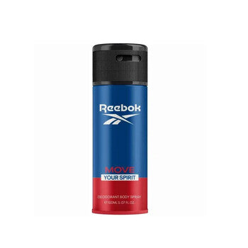 Reebok Men's Move Your Spirit Deodorant Body Spray 5.0 oz Fragrances (Wholesale) - Luxurious Fragrance Available Online in Hong Kong & China