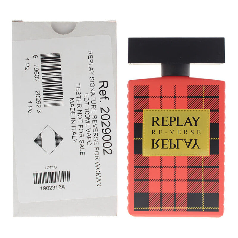 Replay Ladies Signature Reverse EDT Splash 3.38 oz (Tester) Fragrances (Wholesale) - Luxurious Fragrance Available Online in Hong Kong & China