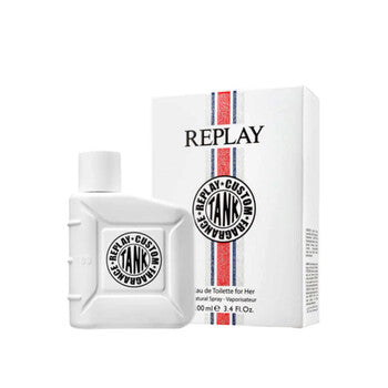 Replay Ladies #Tank Custom For Her EDT Spray 3.4 oz (Wholesale) - Luxurious Fragrance Available Online in Hong Kong & China