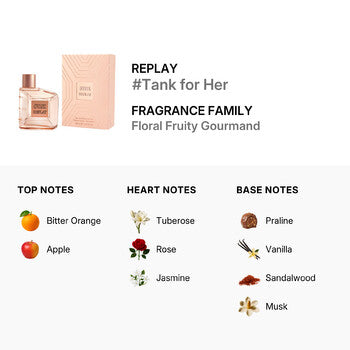Replay Ladies #Tank for Her EDT Spray 3.4 oz - Luxurious Fragrance Available Online in Hong Kong & China
