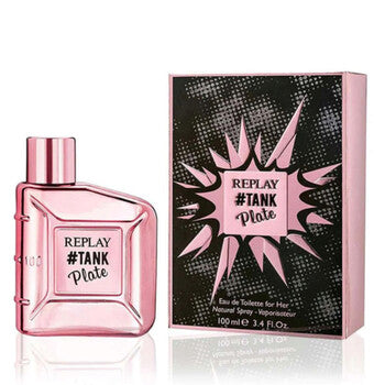 Replay Ladies #Tank Plate EDT Spray 3.4 oz - Luxurious Fragrance Available Online in Hong Kong & China