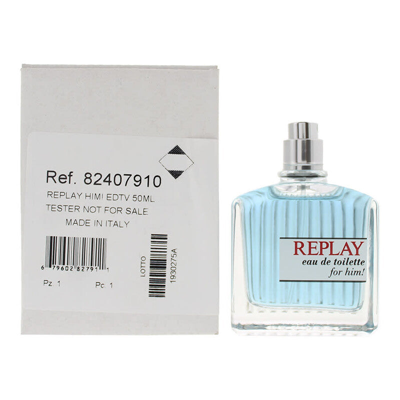 Replay Men's For Him EDT Splash 1.6 oz Fragrances (Wholesale) - Luxurious Fragrance Available Online in Hong Kong & China