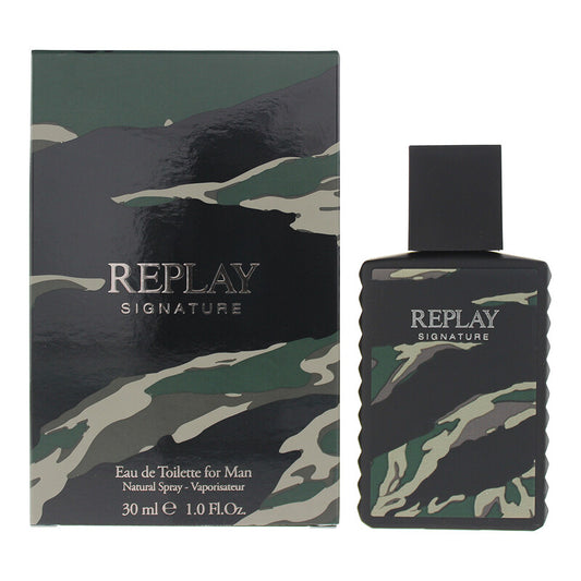 Replay Men's Signature EDT 1.0 oz Fragrances - Luxurious Fragrance Available Online in Hong Kong & China