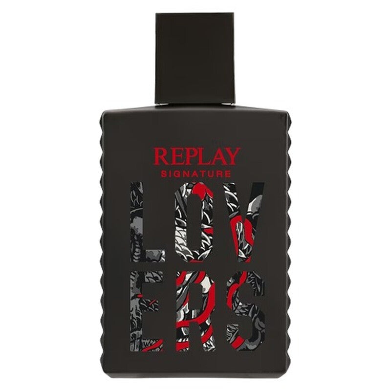 Replay Men's Signature Lovers EDT Spray 3.4 oz (Tester) Fragrances - Luxurious Fragrance Available Online in Hong Kong & China