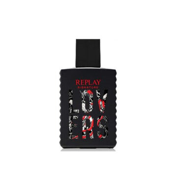Replay Men's Signature Lovers EDT Spray 3.38 oz (Tester) - Luxurious Fragrance Available Online in Hong Kong & China