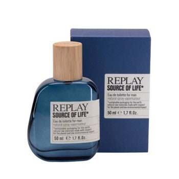 Replay Men's Source Of Life EDT Spray 3.4 oz - Luxurious Fragrance Available Online in Hong Kong & China