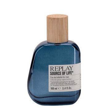 Replay Men's Source Of Life EDT Spray 3.4 oz - Luxurious Fragrance Available Online in Hong Kong & China