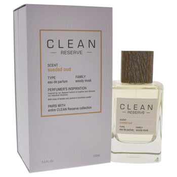 Clean Reserve Sueded Oud by Clean for Unisex - 3.4 oz EDP Spray - Luxurious Fragrance Available Online in Hong Kong & China