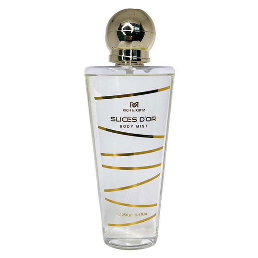 Rich & Ruitz Ladies Slices D'or Body Mist 8.4 oz Fragrances - Luxurious Fragrance Available Online in Hong Kong & China