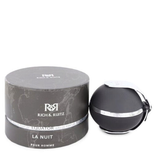 Rich & Ruitz Men's Equator La Nuit EDP Spray 3.4 oz Fragrances - Luxurious Fragrance Available Online in Hong Kong & China