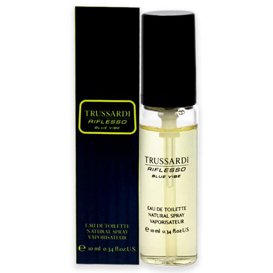 Trussardi Riflesso Blue Vibe by Trussardi for Men - 0.34 oz EDT Spray (Mini) - Luxurious Fragrance Available Online in Hong Kong & China