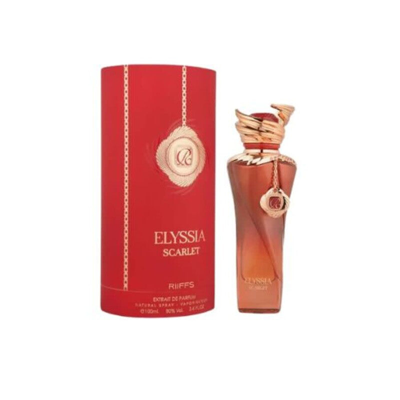 Riiffs Ladies Elyssia Scarlet Extrait de Parfum Spray 3.38 oz Fragrances - Luxurious Fragrance Available Online in Hong Kong & China