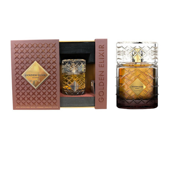 Riiffs Men's Golden Elixir Reserve EDP Spray 3.4 oz (Wholesale) - Luxurious Fragrance Available Online in Hong Kong & China