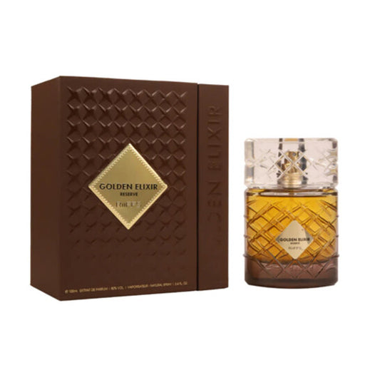 Riiffs Unisex Golden Elixir Reserve EDP Spray 3.38 oz (Tester) Fragrances - Luxurious Fragrance Available Online in Hong Kong & China
