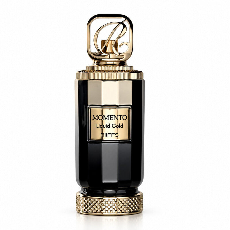 Riiffs Unisex Momento Liquid Gold Extrait de Parfum Spray 3.4 oz Fragrances (Wholesale) - Luxurious Fragrance Available Online in Hong Kong & China