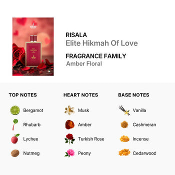 Risala Ladies Elite Hikmah Of Love EDP Spray 3.4 oz (Wholesale) - Luxurious Fragrance Available Online in Hong Kong & China